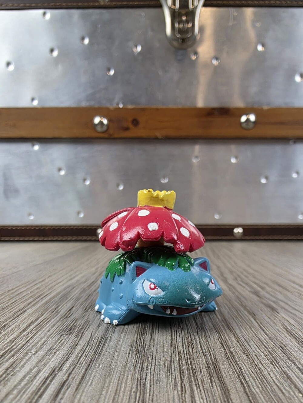 Pokémon Venusaur Auldey TOMY 1.5” Mini Figure Vintage Collectible